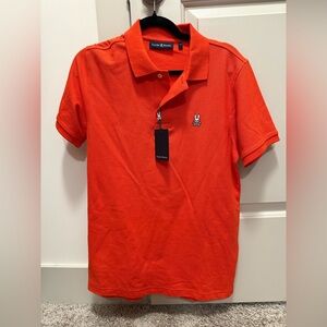 Psycho Bunny Small Orange Polo Shirt. 🧡⚡️
